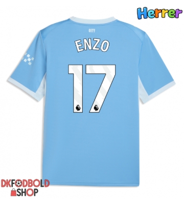 Manchester City Enzo Fernandez #17 Hjemmebanetrøje 2026-27 Kort ærmer Manchester City Enzo Fernandez #17 Hjemmebanetrøje 2026-27 Kort ærmer